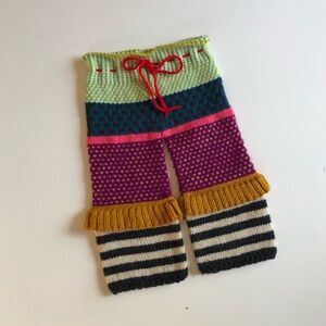 Handmade knitted pants